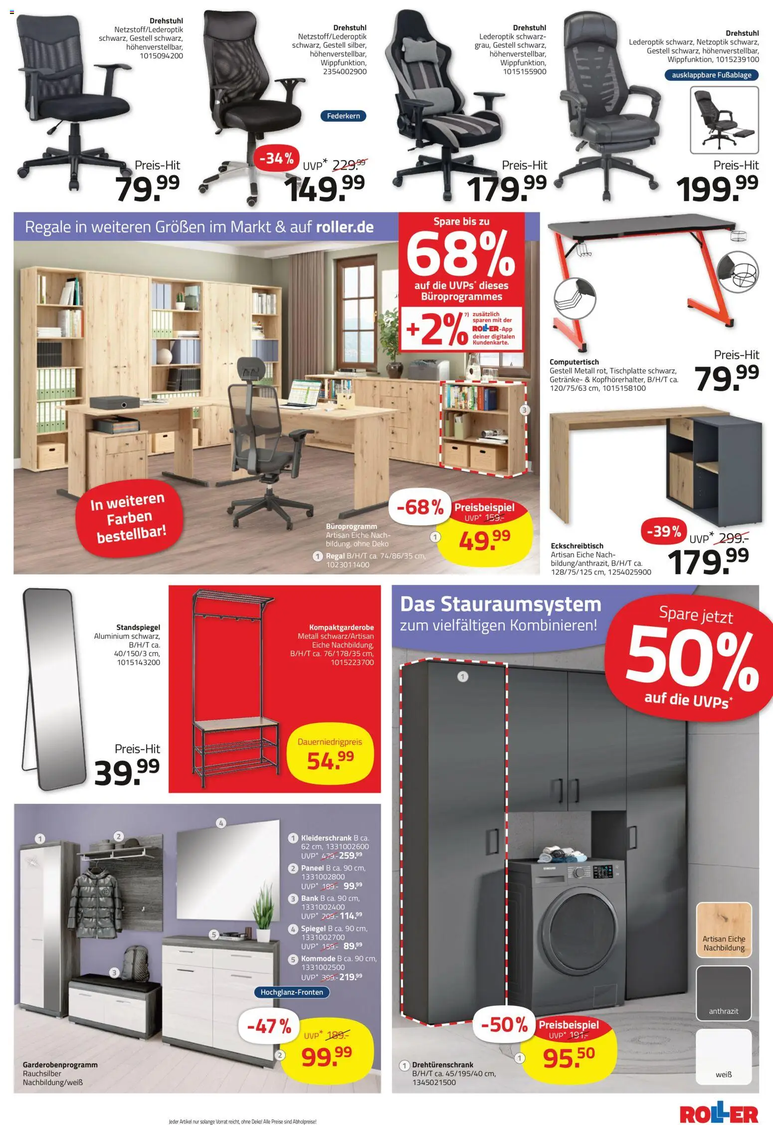 Roller Prospekt 	 – gültig ab 26.04.2026 | Seite: 5 | Produkte: Kommode, Regal, Standspiegel, Spiegel