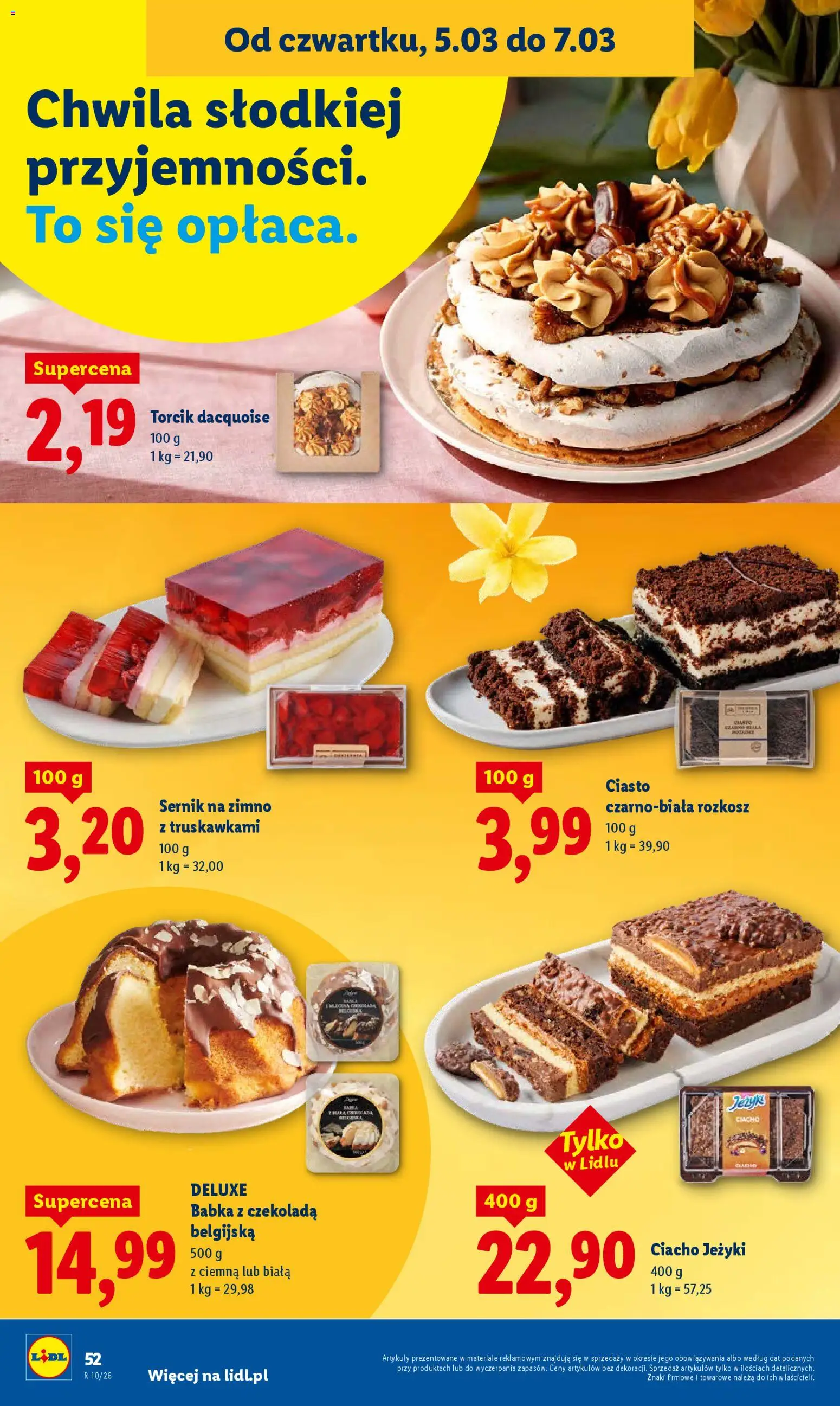Lidl Polsko leták od 05.03.2026 | Strana: 54 | Produkty: Deluxe