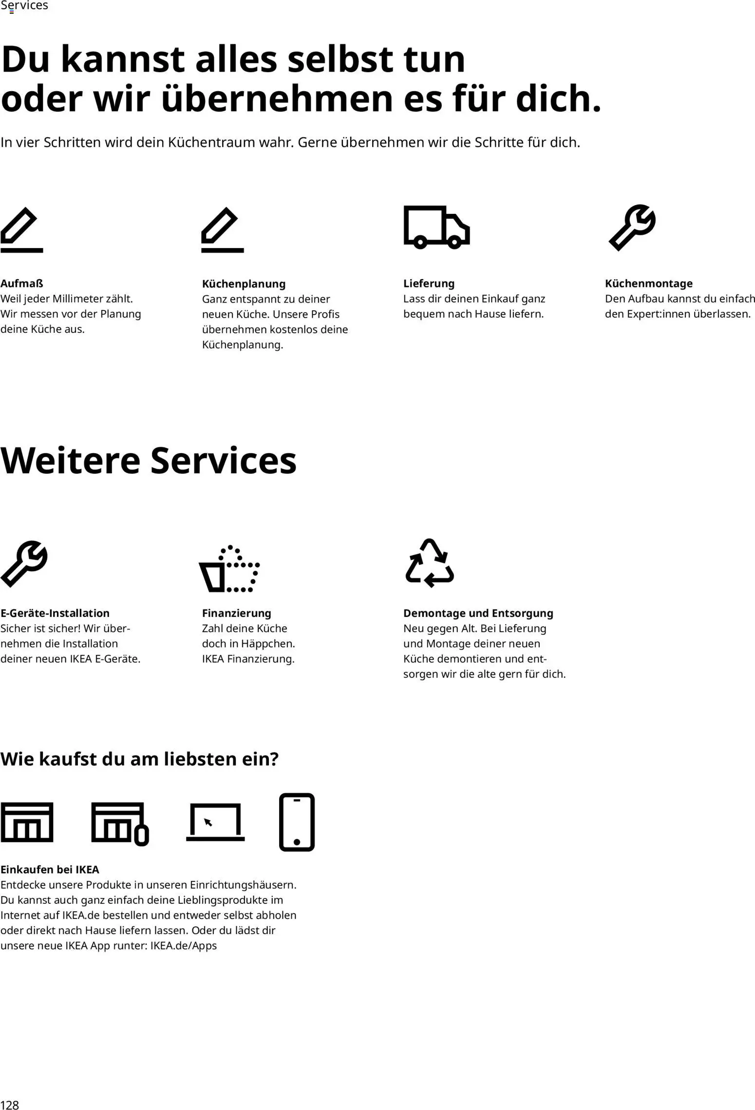 Ikea Küchen  – gültig ab 02.01.2026 | Seite: 128 | Produkte: Küche