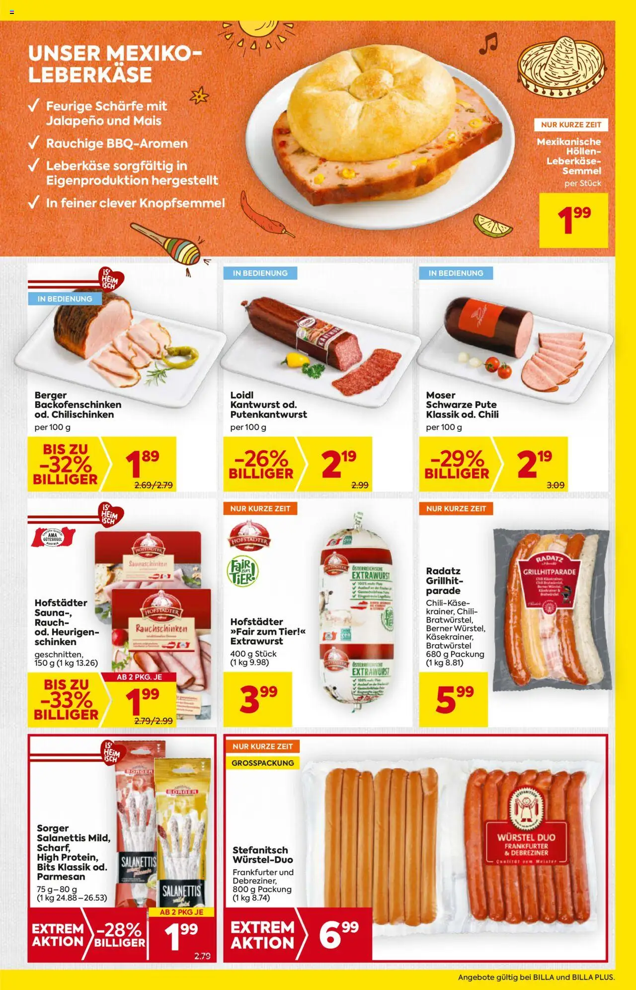Billa AT akciós ujság - amely érvényes a következő dátumtól: 31.07.2025 | Oldal: 9 | Termékek: Chili, Jalapeno