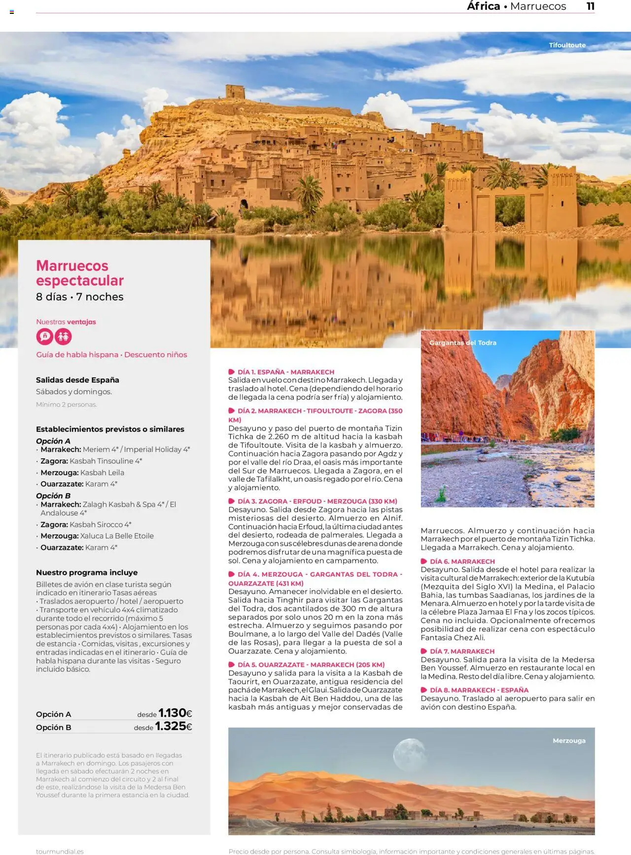 Viajes El Corte Inglés Africa y Oriente Medio │ válido desde el 01.01.2025 | Página: 11