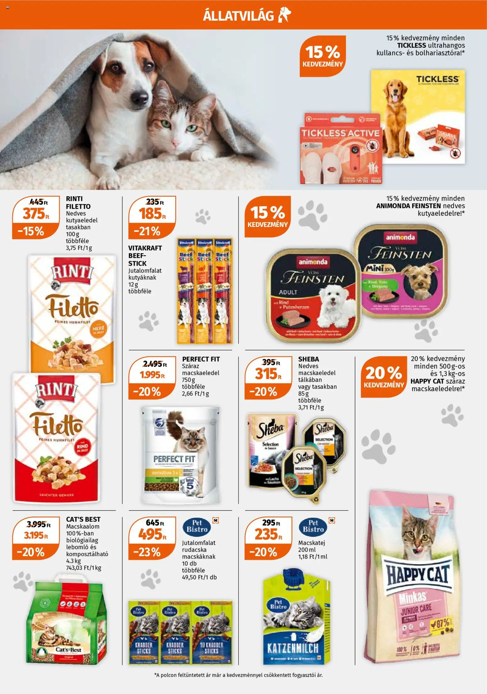 Müller akciós ujság - amely érvényes a következő dátumtól: 20.04.2026 | Oldal: 9 | Termékek: Macskaalom, Macskaeledel, Kutyaeledel