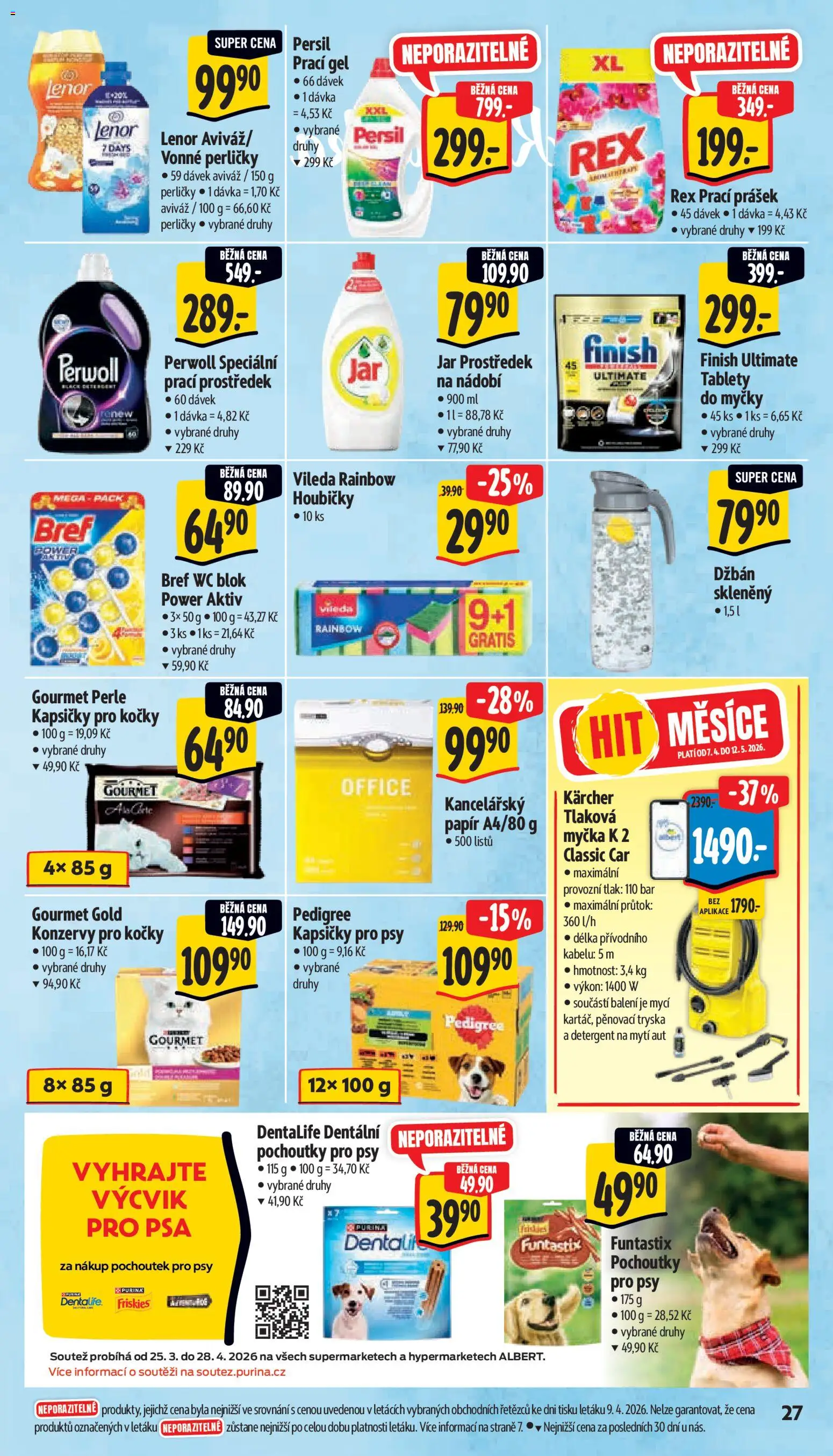 Albert leták - Supermarket od 15.04.2026 | Strana: 35 | Produkty: Finish, Perwoll, Wc, Jar