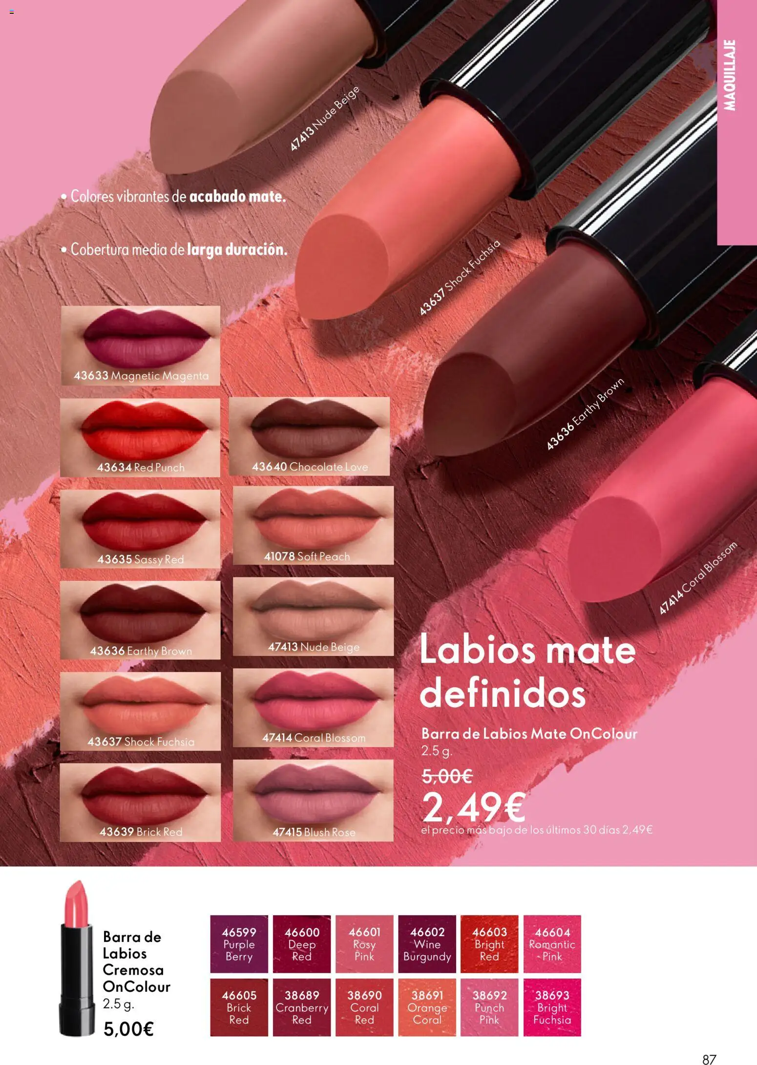 Oriflame - Catálogo Campaña 4 │ válido desde el 11.03.2026 | Página: 87