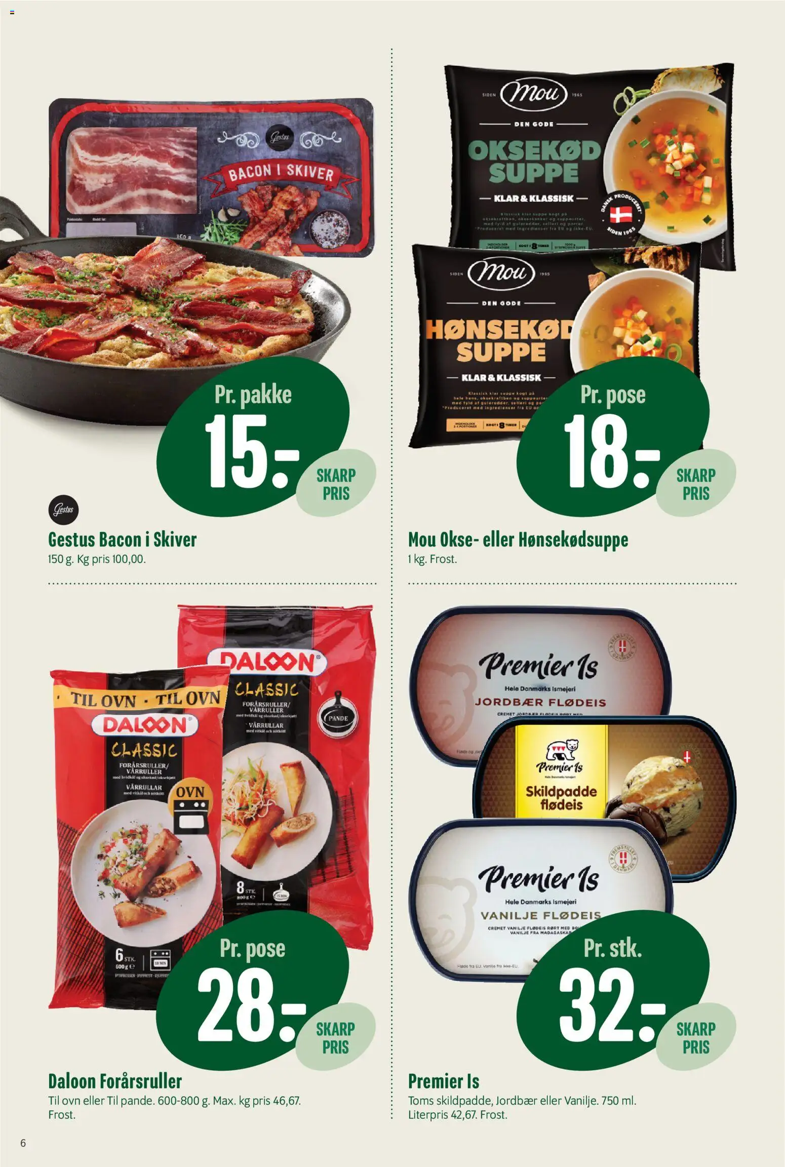 Min Købmand tilbudsavis – gyldig fra 09.01.2026 | Side: 7 | Produkter: Flødeis, Is, Vanilje, Ovn