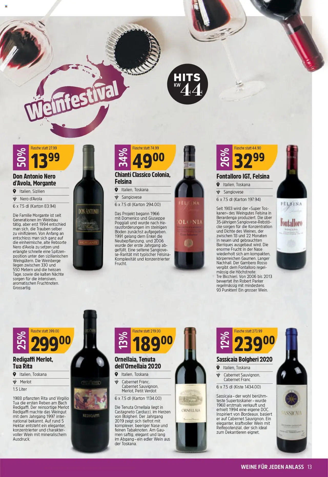 TopCC Aktionen – gültig ab 27.10.2025 | Seite: 13 | Produkte: Merlot, Wein