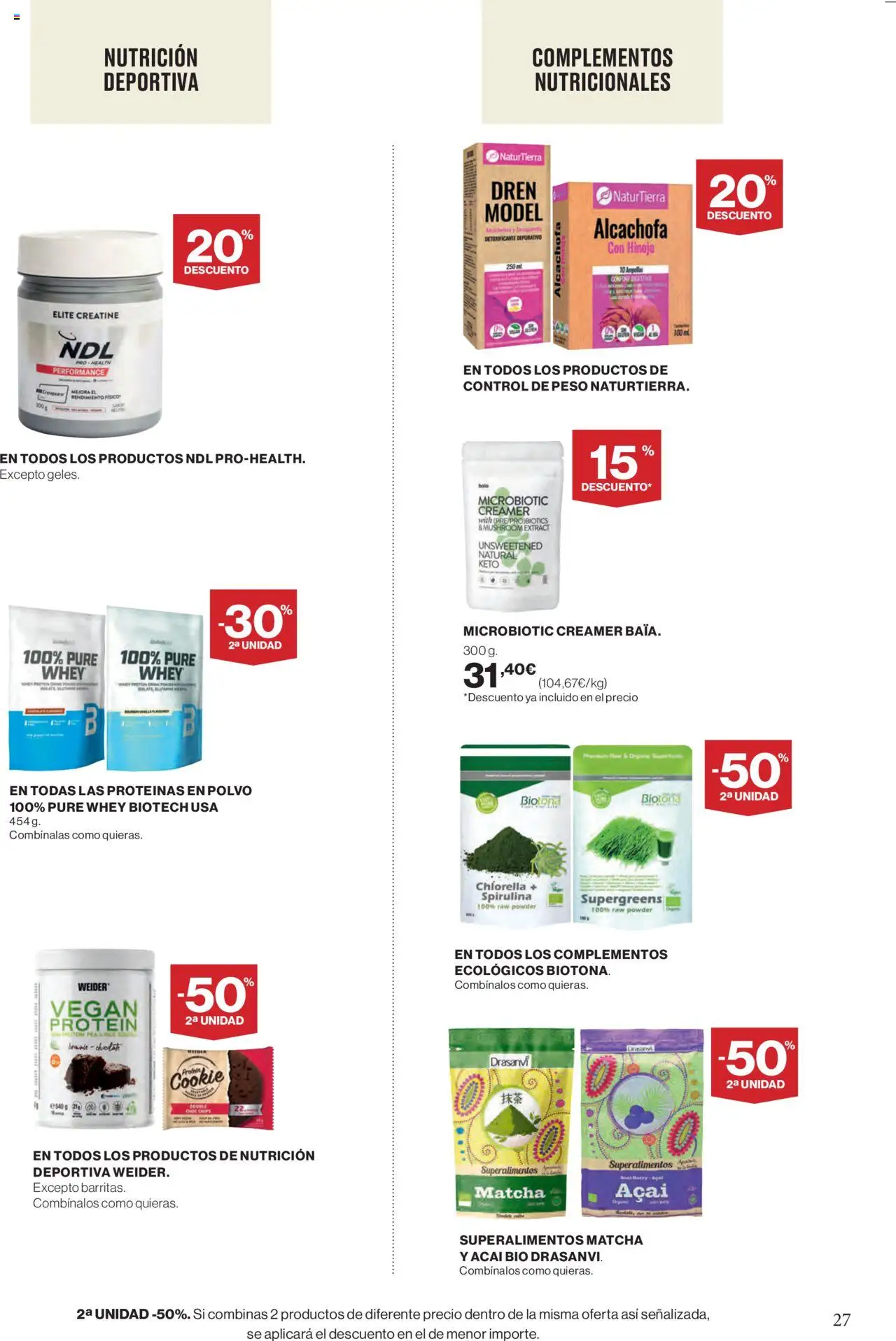 Supercor Canarias │ válido desde el 11.09.2025 | Página: 27 | Productos: Polvo, Chocolate, Peso