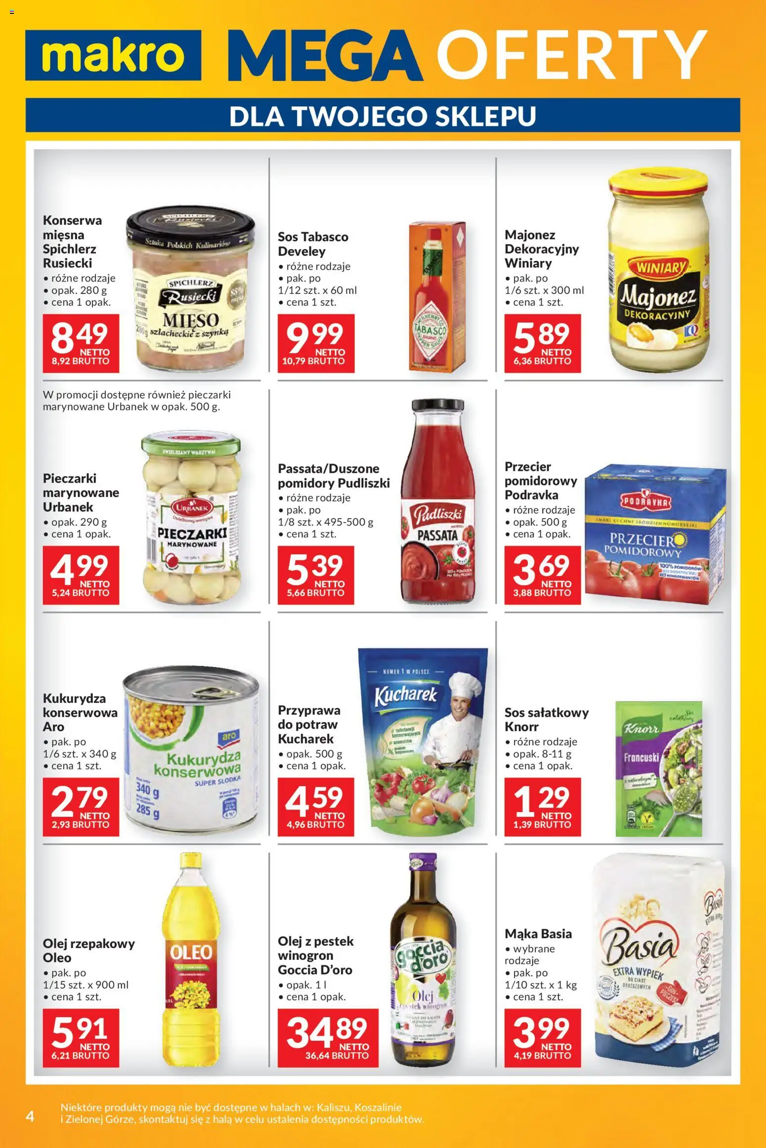 Makro Gazetka - Mega oferty dla Twojego Sklepu od 27.12.2025 | Strona: 4