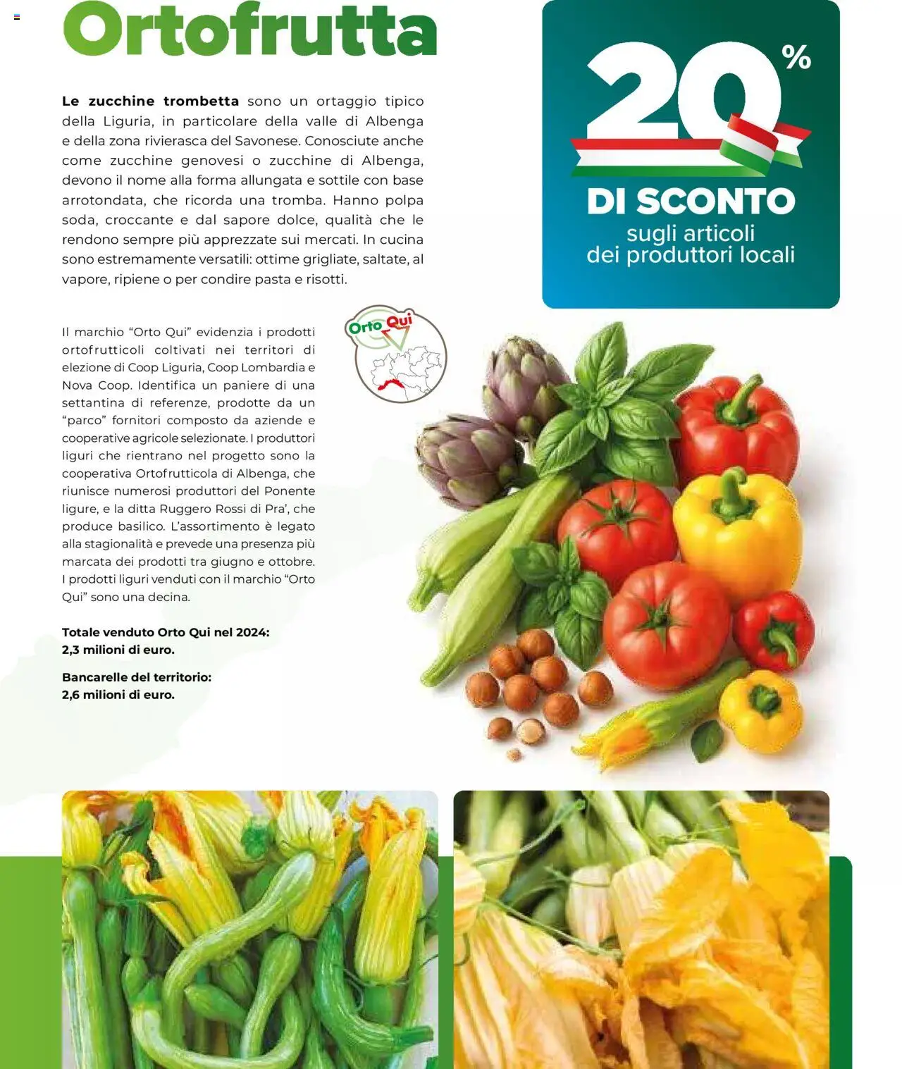 Volantino COOP del 09.10.2025 | Pagina: 4 | Prodotti: Pasta, Zucchine