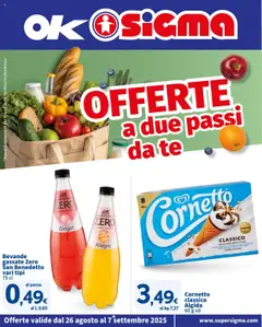 Anteprima del volantino SIGMA OK catalogo valido a partire dal 26.08.2025