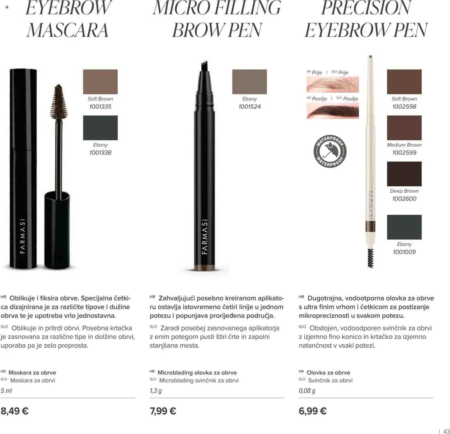 Farmasi katalog | vrijedi od 01.04.2026 | Stranica: 43