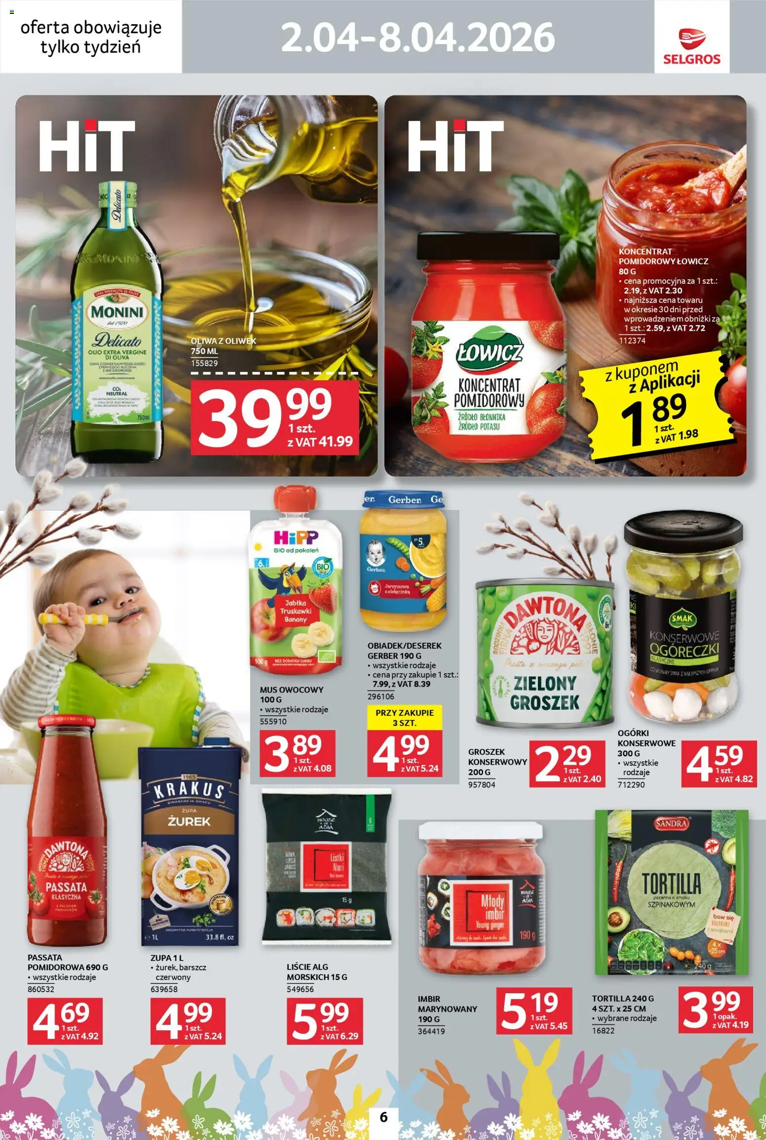 Selgros cash&carry gazetka - Jeszcze więcej super promocji od 02.04.2026 | Strona: 6