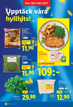 Lidl - erbjudanden - Förhandsvisning av reklamblad från butik Lidl aktuell från 16.02.2026 | Sida: 6 | Produkter: Creme fraiche, Mjölk, Chili