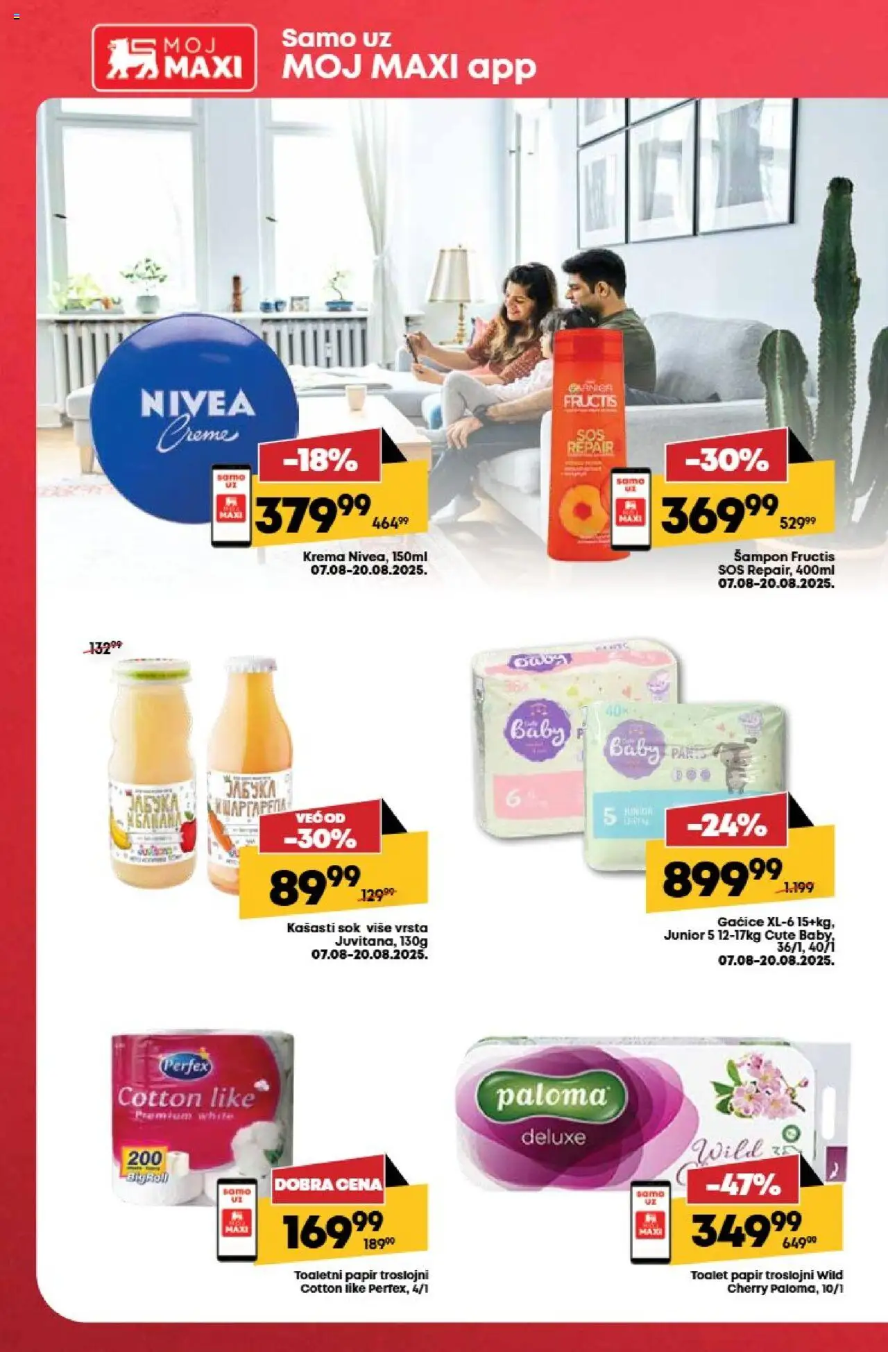 Tempo katalog - važi od 07.08.2025 | Strana: 32 | Proizvode: Toalet papir, Šampon, Sos, Krema