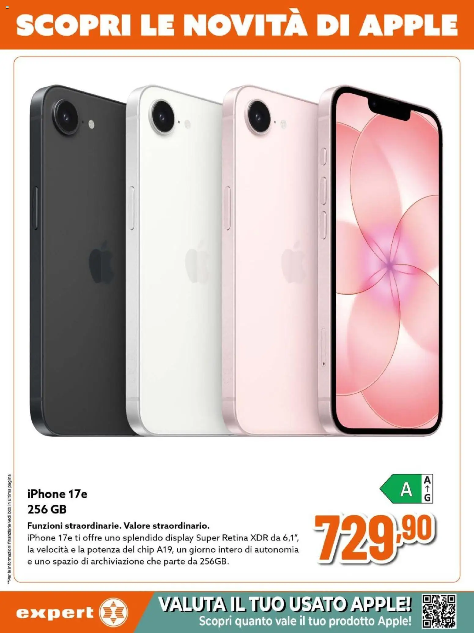 Volantino Expert del 12.03.2026 | Pagina: 37 | Prodotti: Iphone