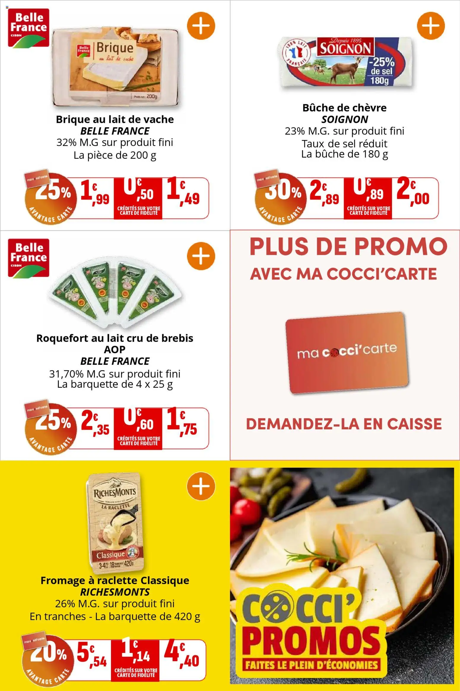 {H1} | Page: 14 | Produits: Fromage à raclette, Sel, Raclette, Fromage
