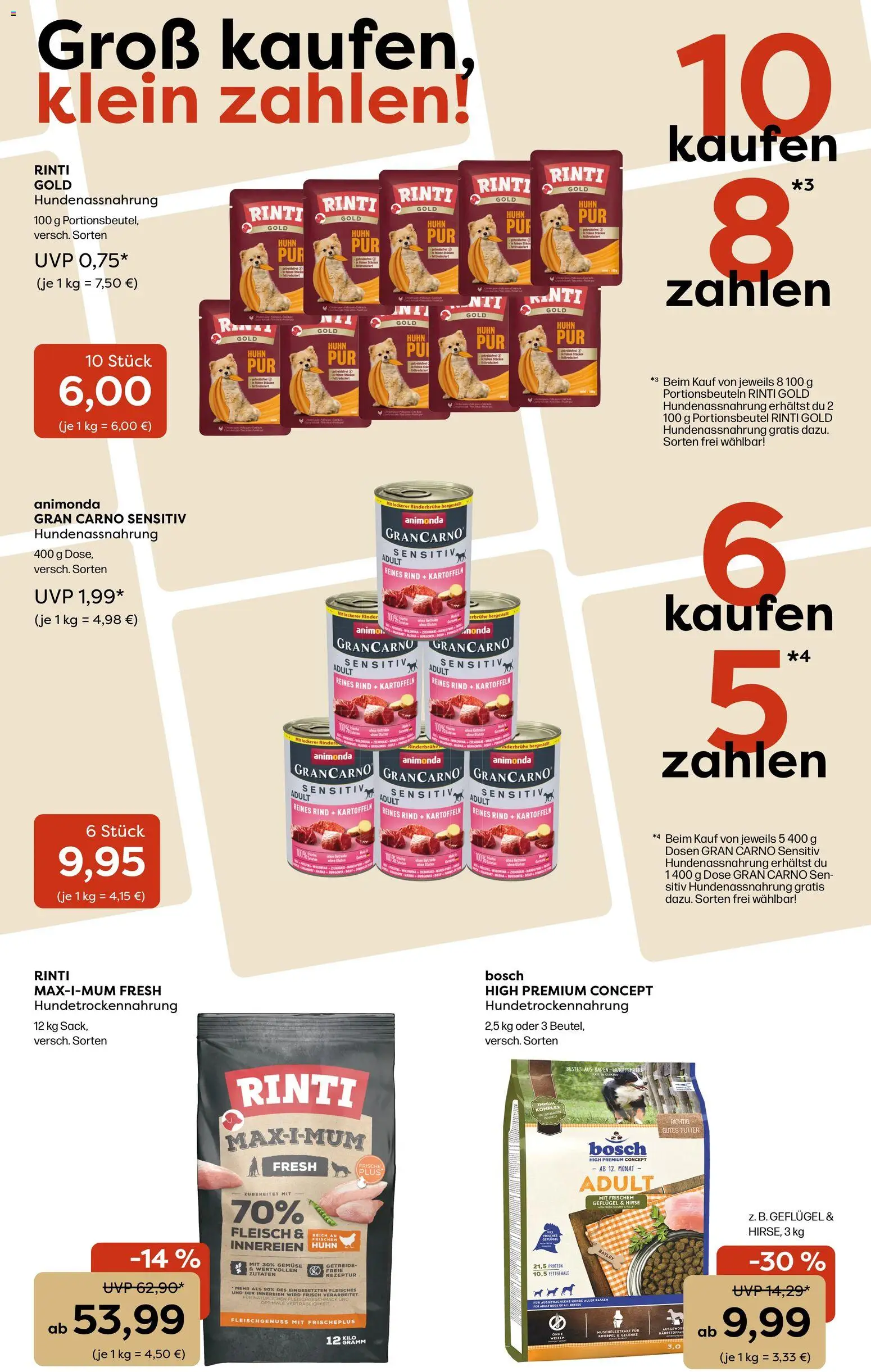 Zoo & co Prospekt 	 – gültig ab 26.01.2026 | Seite: 9 | Produkte: Bosch, Tür, Getreide, Fleisch