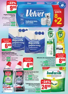 Pogląd oferty "Ręcznik papierowy Super Mocny LaVenda, 100 listków, 3-warstwowy, 2 rolki / 1 opak." - ważna od 05.11.2025 | Strona: 66