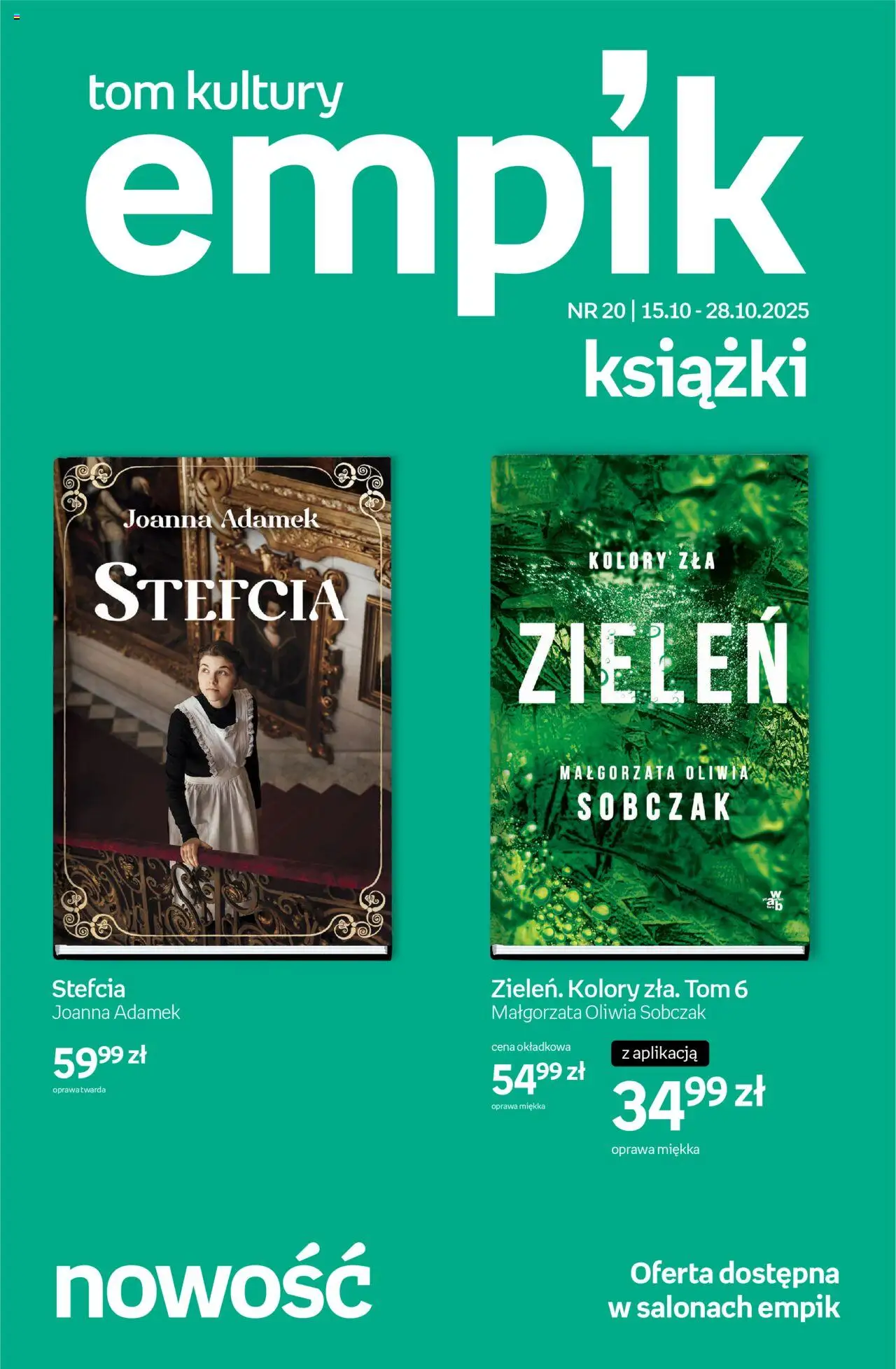 Empik promocje - Tom kultury Książki od 15.10.2025 | Strona: 1 | Produkty: Książki