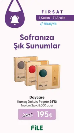 01.12.2025 tarihinden itibaren geçerli olan File Market kataloğu önizlemesi