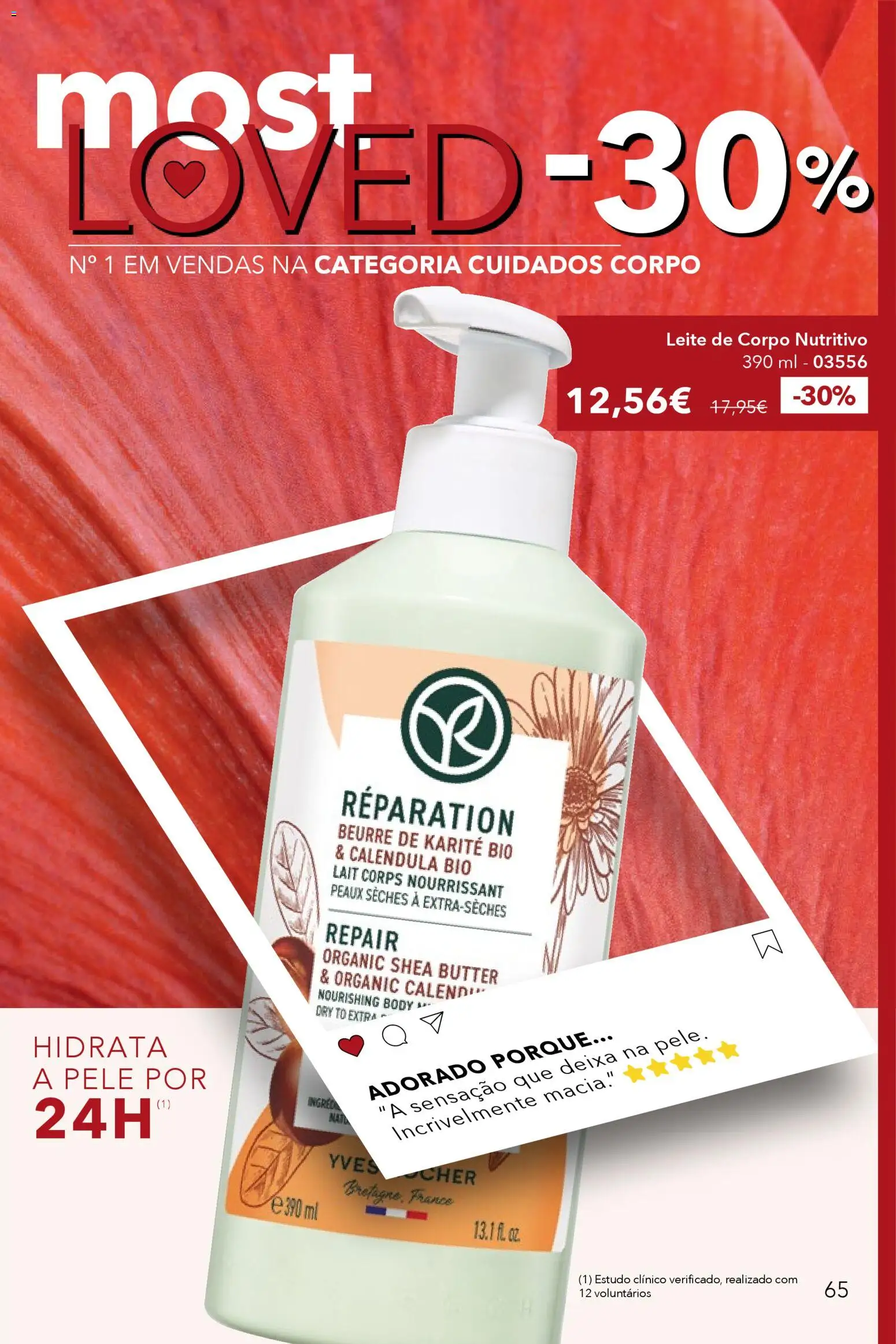 Yves Rocher catálogo 1 │ válido de 31.12.2025 | Página: 65 | Produtos: Leite