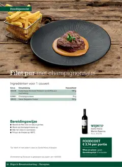 Sligro - M - Resto bistro favourite dish - Voorbeeld van een folder van Sligro, geldig van 08.10.2025 | Pagina: 52 | Producten: Sós kalács, Ketting