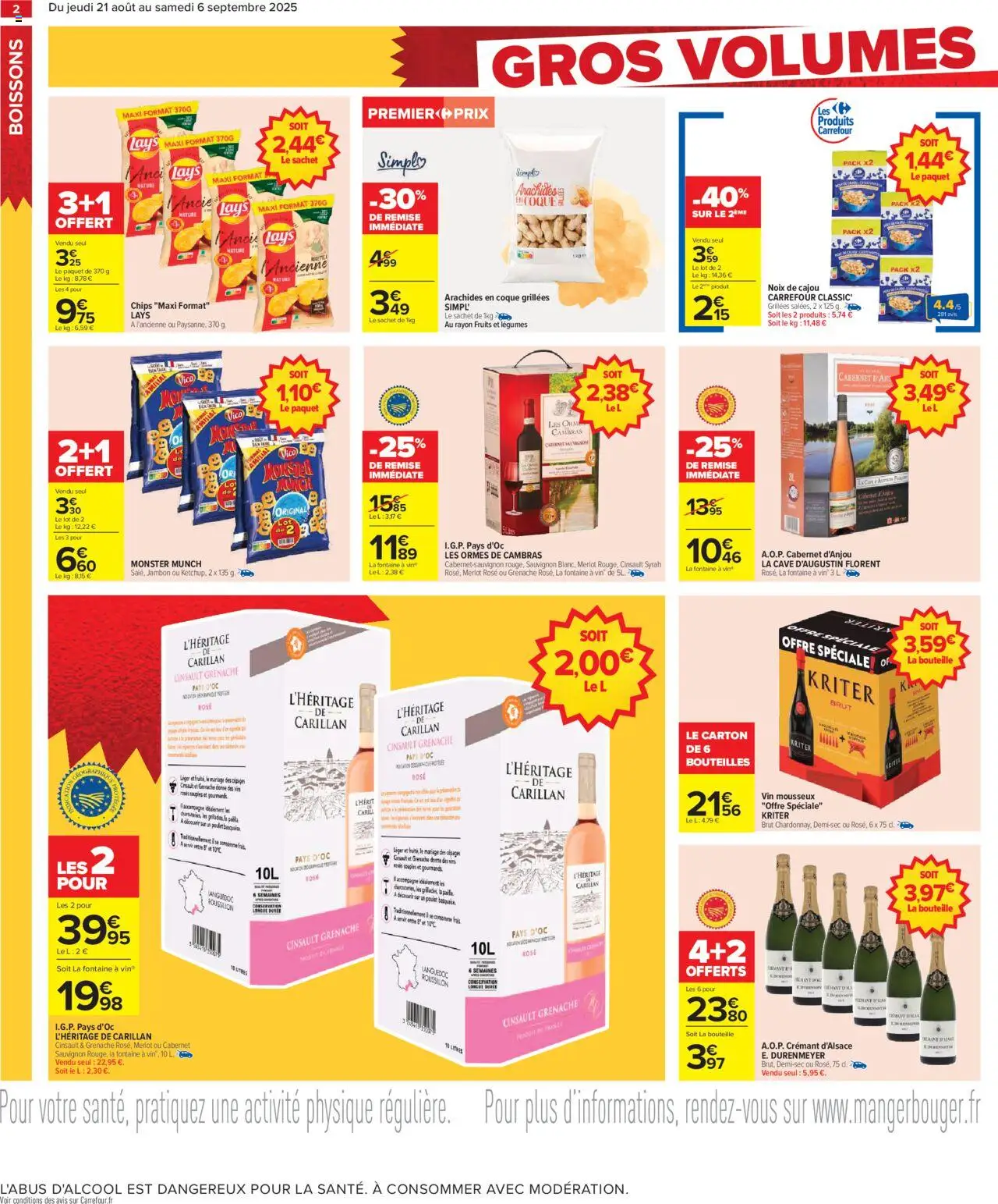  | Page: 4 | Produits: Mousseux, Vin, Chips, Crémant d'alsace