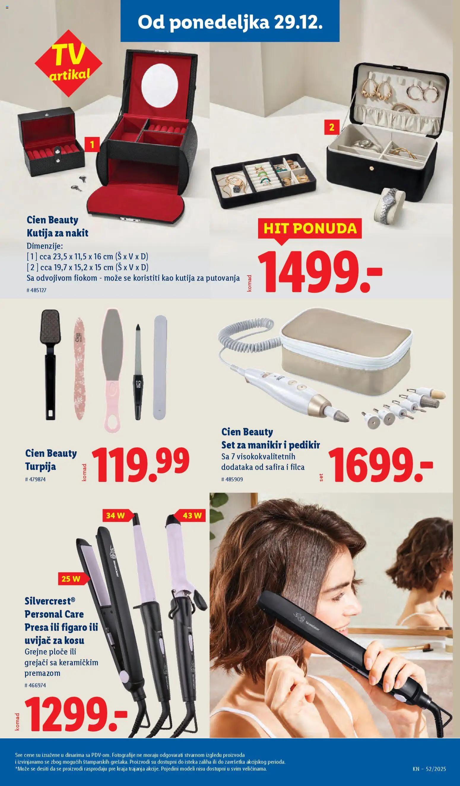 Lidl katalog - važi od 25.12.2025 | Strana: 69 | Proizvode: Silvercrest, Set za manikir i pedikir, Cien, Kutija