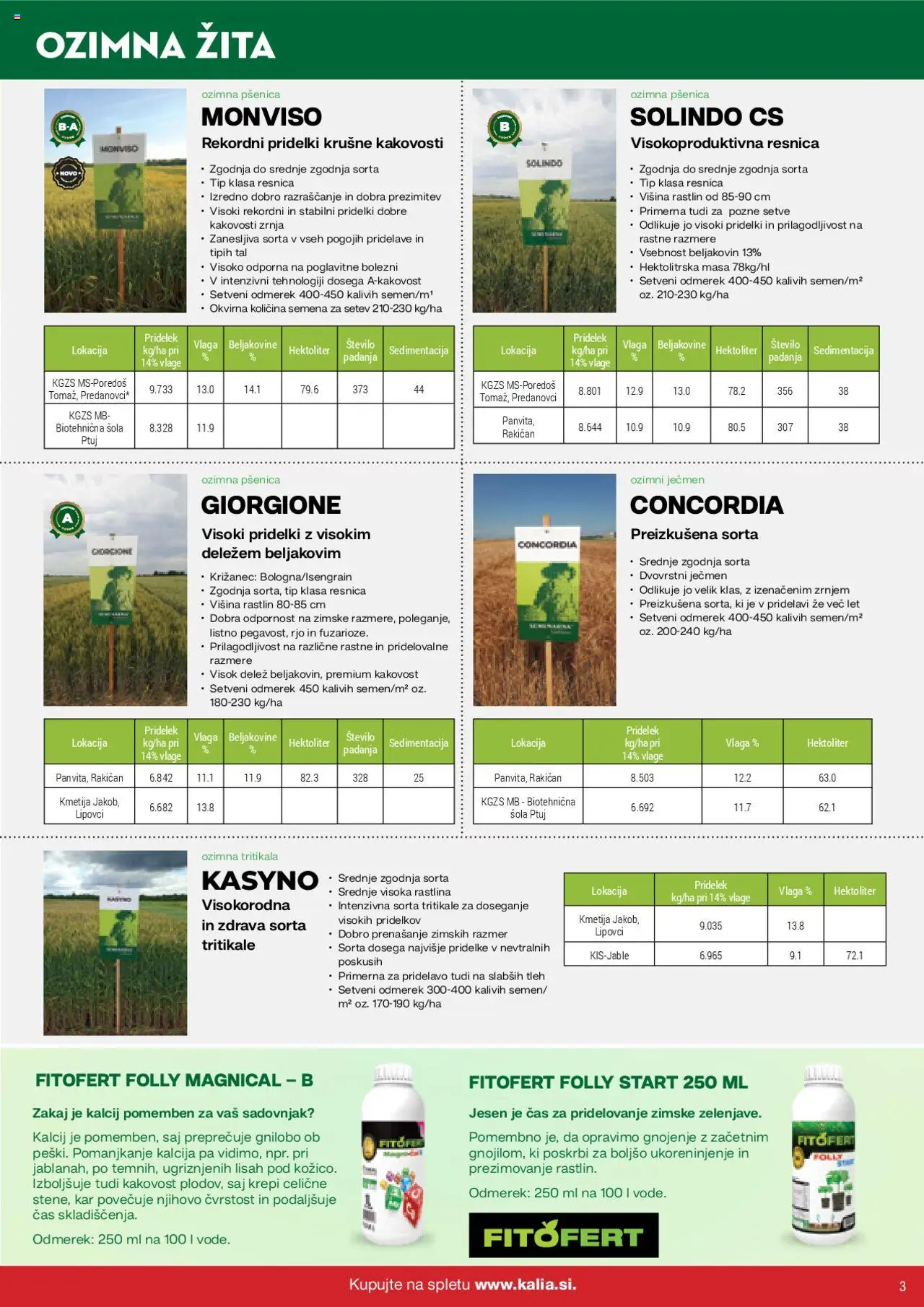 Kalia katalog │ velja od 18.08.2025 | Stran: 3