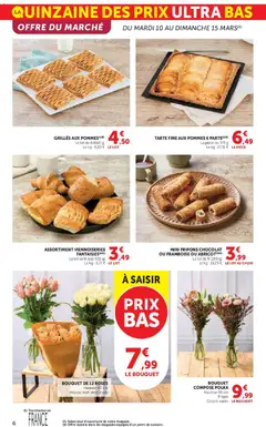 U Express - Prévisualisation de U Express catalogue valide à partir de 10.03.2026 | Page: 6 | Produits: Framboise, Viennoiseries, Chocolat, Pommes