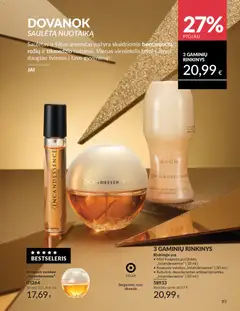 AVON leidinys galioja nuo 01.01.2026 | Puslapis: 85 | Prekių: Kvapusis vanduo, Rutulinis dezodorantas, Dezodorantas, Antiperspirantas