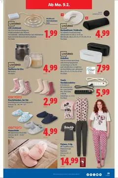 Lidl Aktionen ab 05.02.2026 gültig | Seite: 31 | Produkte: Hausschuhe