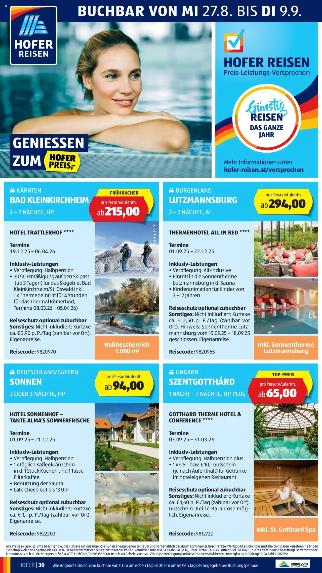 Hofer Flugblatt gültig ab 29.08.2025 | Seite: 34 | Produkte: Uhr, Bad
