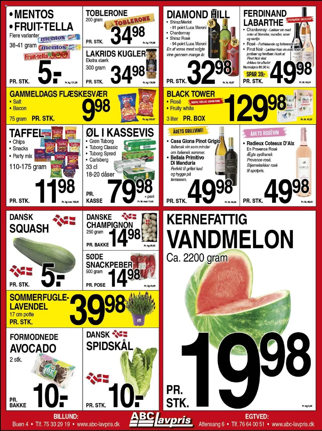 Abc Lavpris Tilbudsavis gyldig fra 09.07.2025 | Side: 5 | Produkter: Snackpeber, Vin, Øl, Avocado