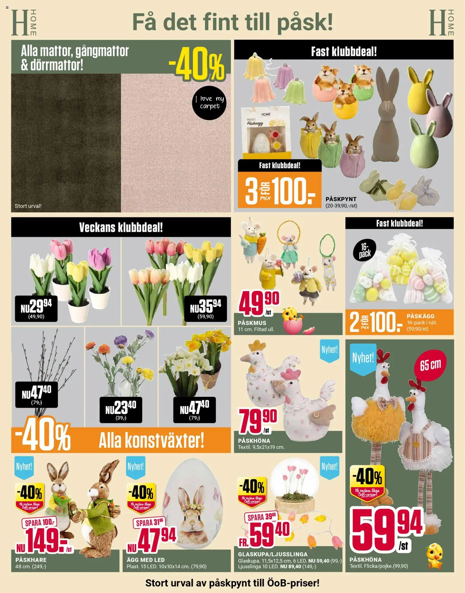 ÖoB reklamblad aktuell från 23.03.2026 | Sida: 5 | Produkter: Ägg, Ljusslinga