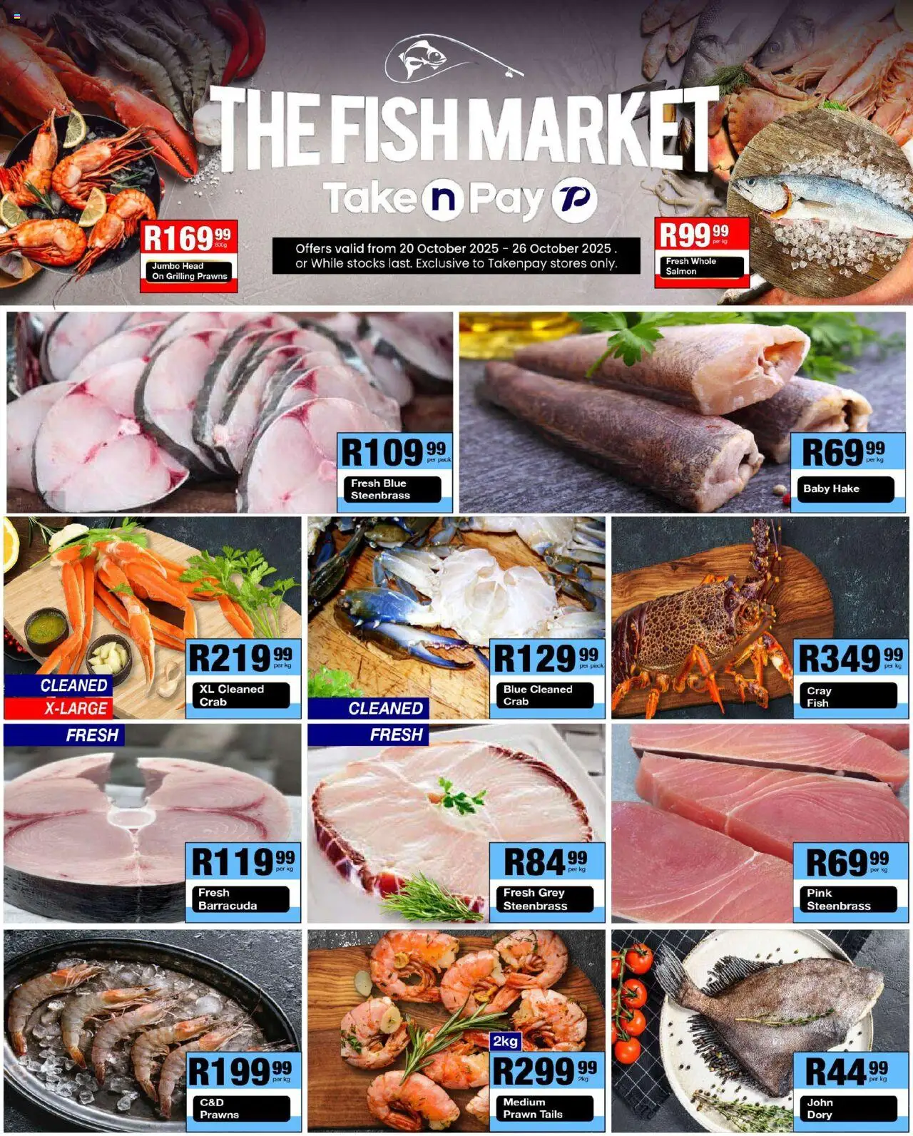 New Take n Pay catalogue – valid from 20.10.2025 | Page: 20 | Products: Fish