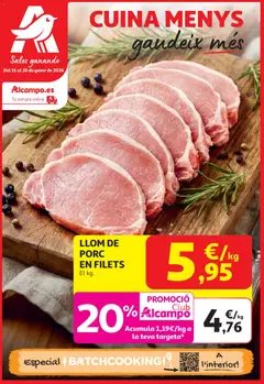 Vista previa Alcampo - HG Nacional Cat válido desde el 15.01.2026