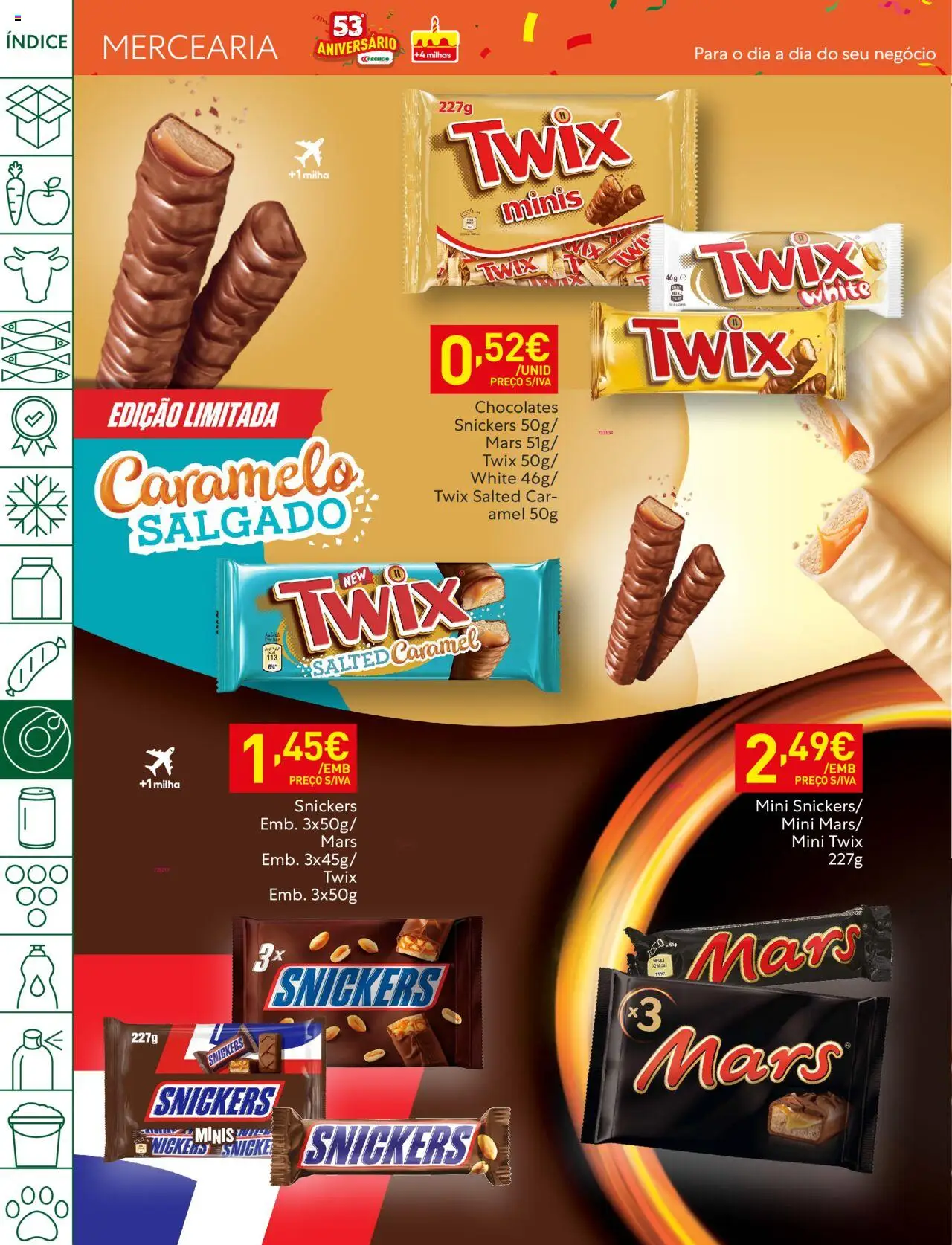 Recheio folheto │ válido de 14.10.2025 | Página: 28 | Produtos: Chocolates