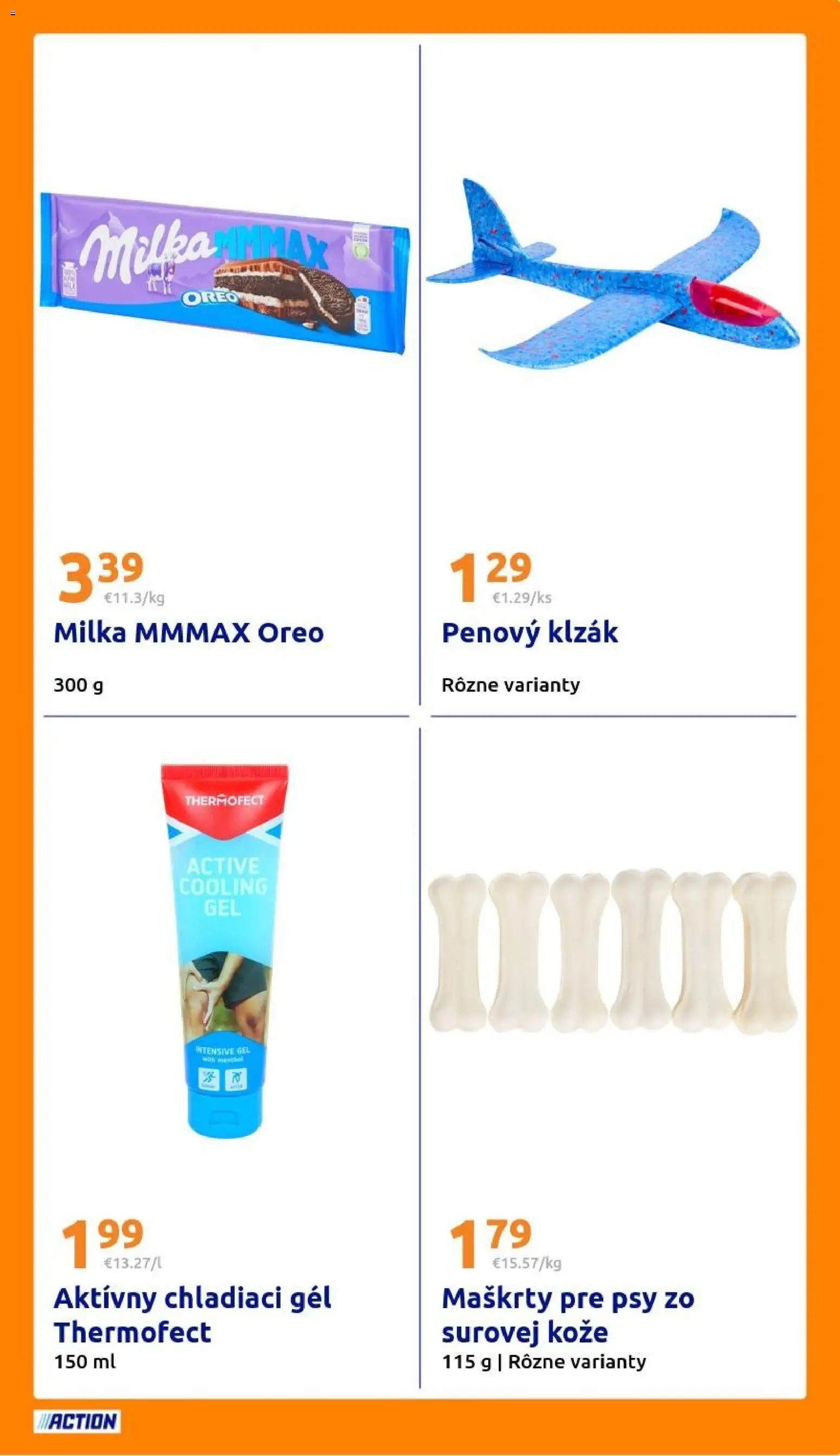 Nové Action akcie – leták je platný od 25.03.2026 | Strana: 21 | Produkty: Milka