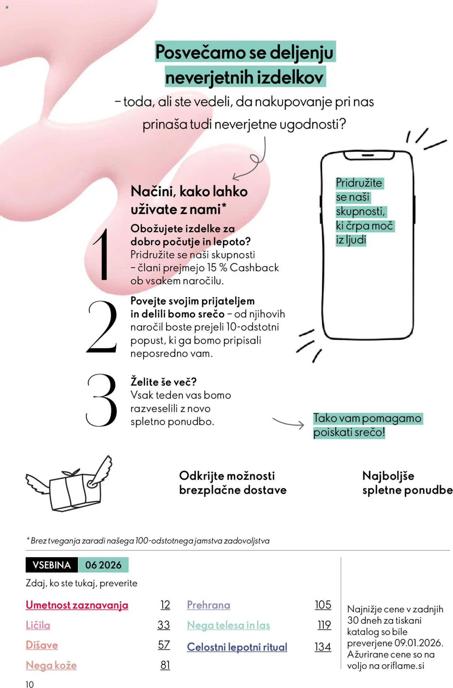 Novi Oriflame katalog ponudbe – veljaven od 22.04.2026 | Stran: 10 | Izdelki: Licila