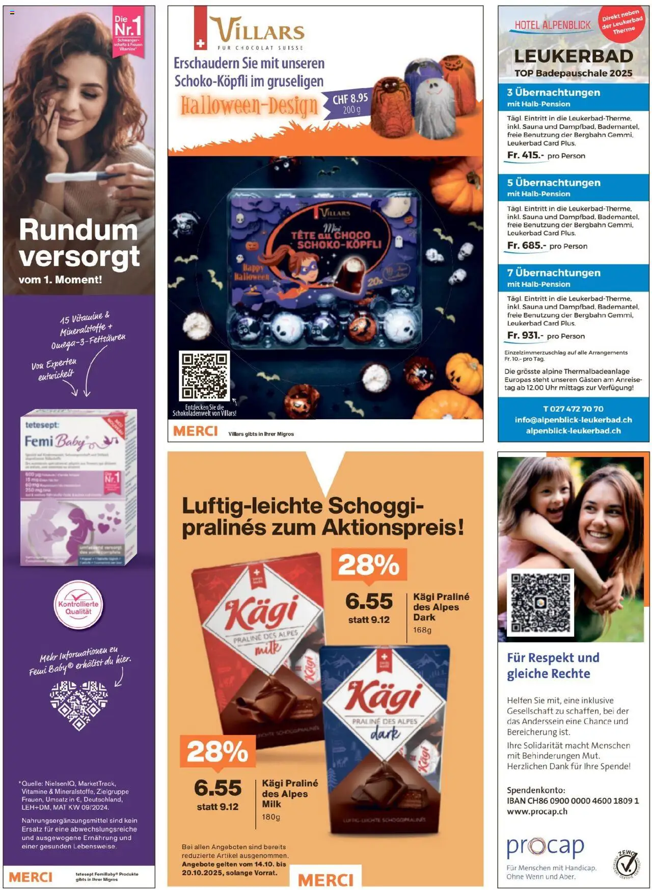 Migros Magazin – gültig ab 13.10.2025 | Seite: 46 | Produkte: Uhr, Top
