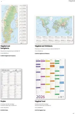 Office Depot - erbjudanden - Kalender - Förhandsvisning av reklamblad från butik Office Depot aktuell från 08.09.2025 | Sida: 47 | Produkter: Te