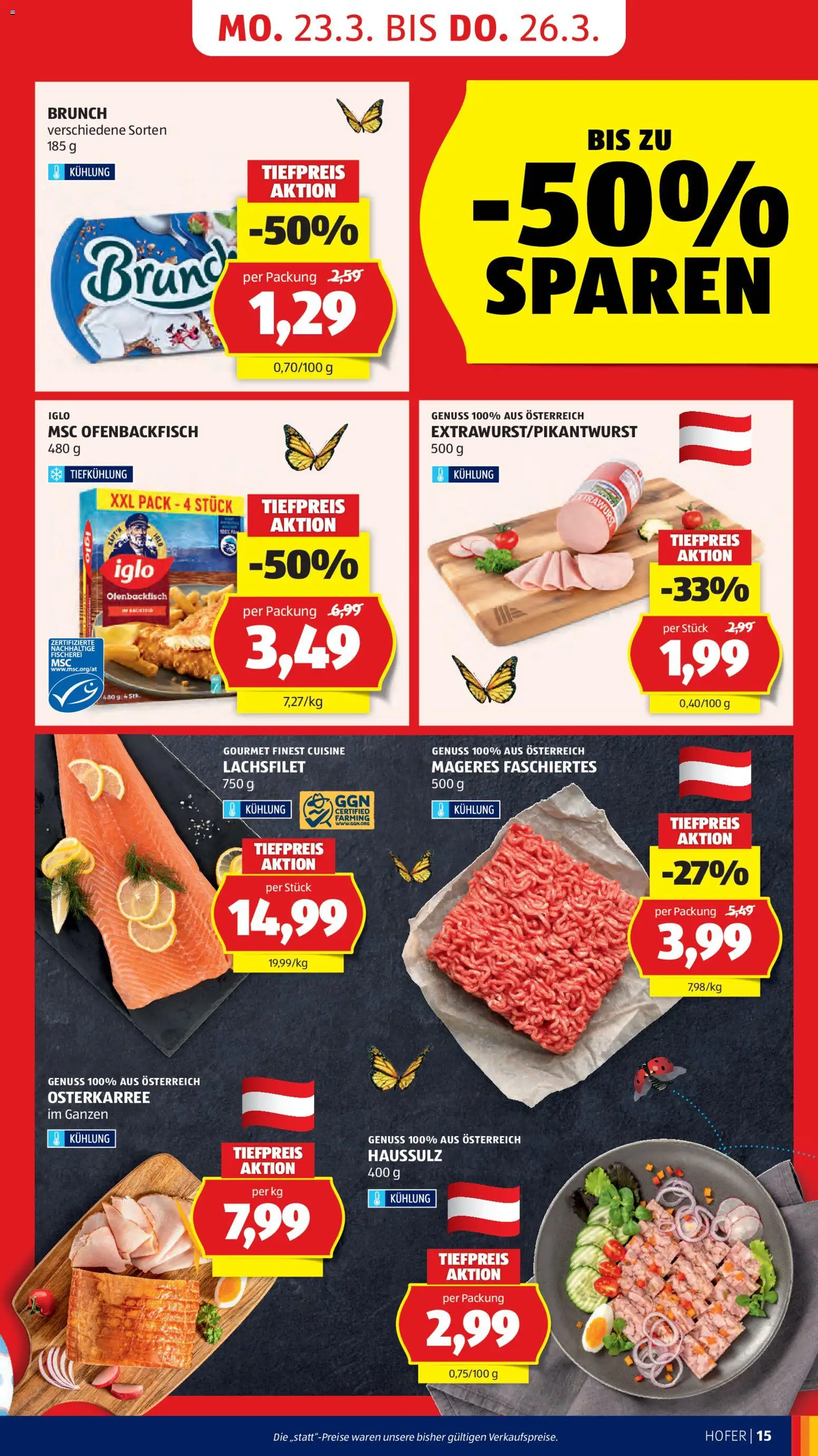 Hofer Flugblatt gültig ab 23.03.2026 | Seite: 21