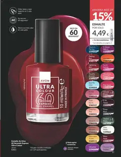 Vista previa Esmalte de Uñas, 60 Seconds Express Ultra Colour 10 ml válido desde el 01.04.2026 | Página: 11 | Productos: Esmalte de uñas, Apple