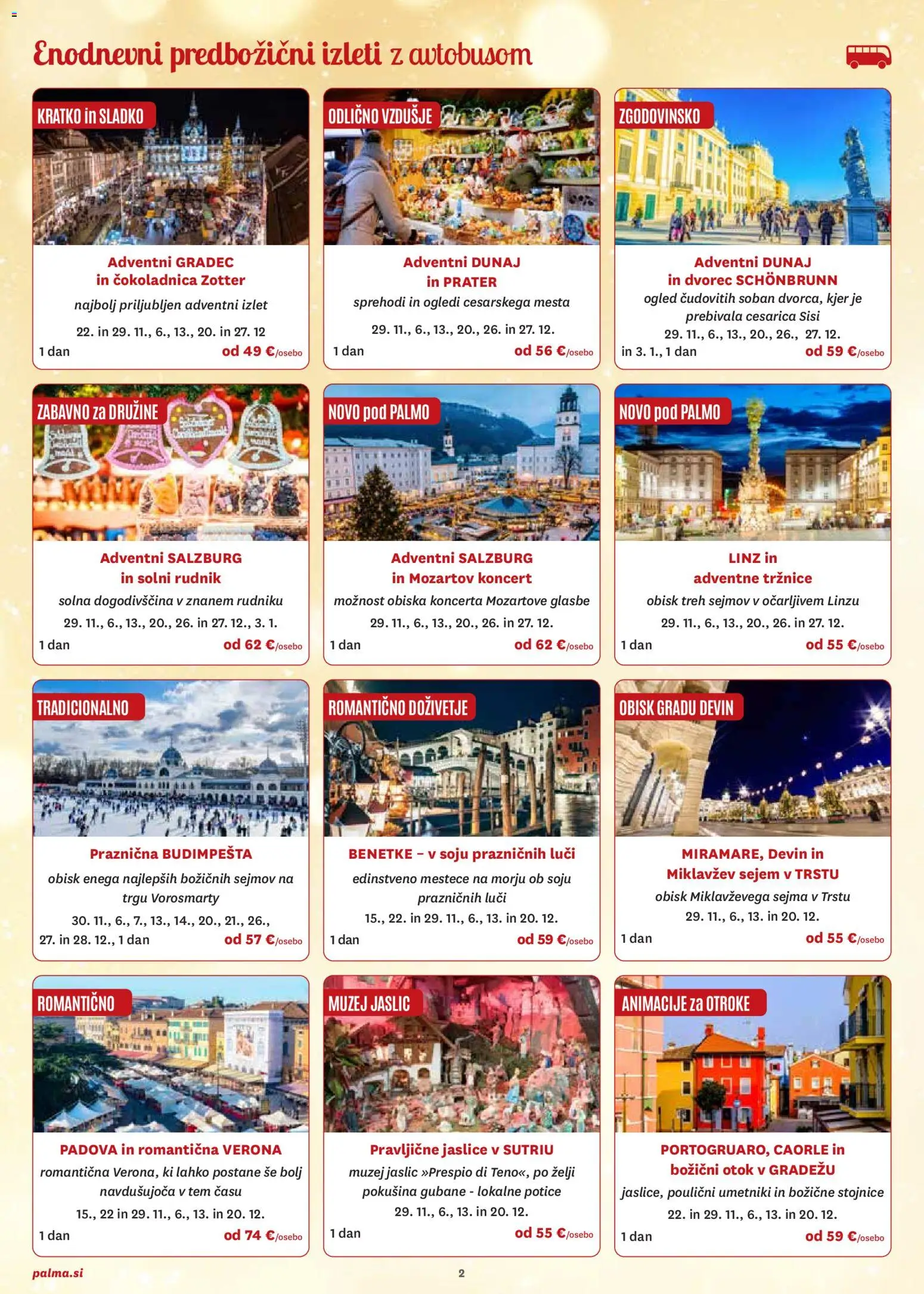 Novi Palma katalog ponudbe – veljaven od 27.10.2025 | Stran: 2