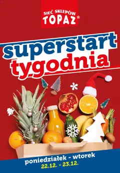 Pogląd oferty "Topaz Gazetka - Superstart tygodnia" - ważna od 22.12.2025