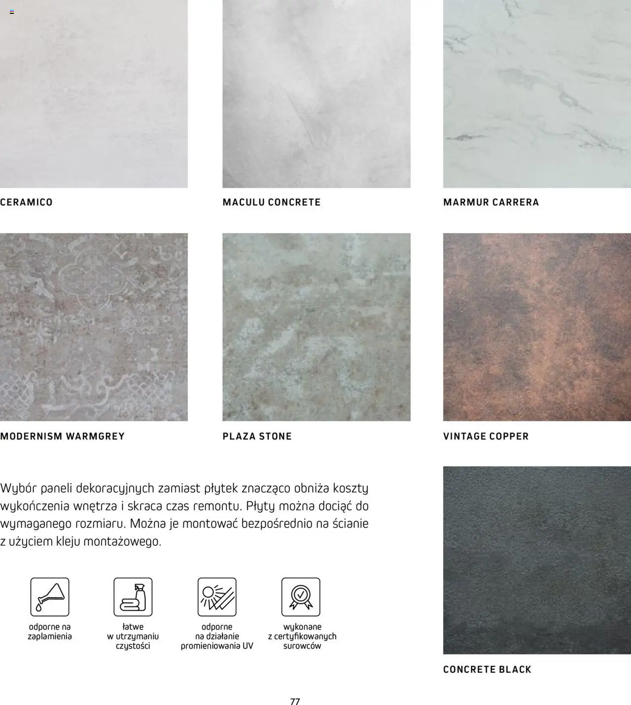 Komfort Gazetka - Katalog kuchnie od 01.09.2024 | Strona: 77