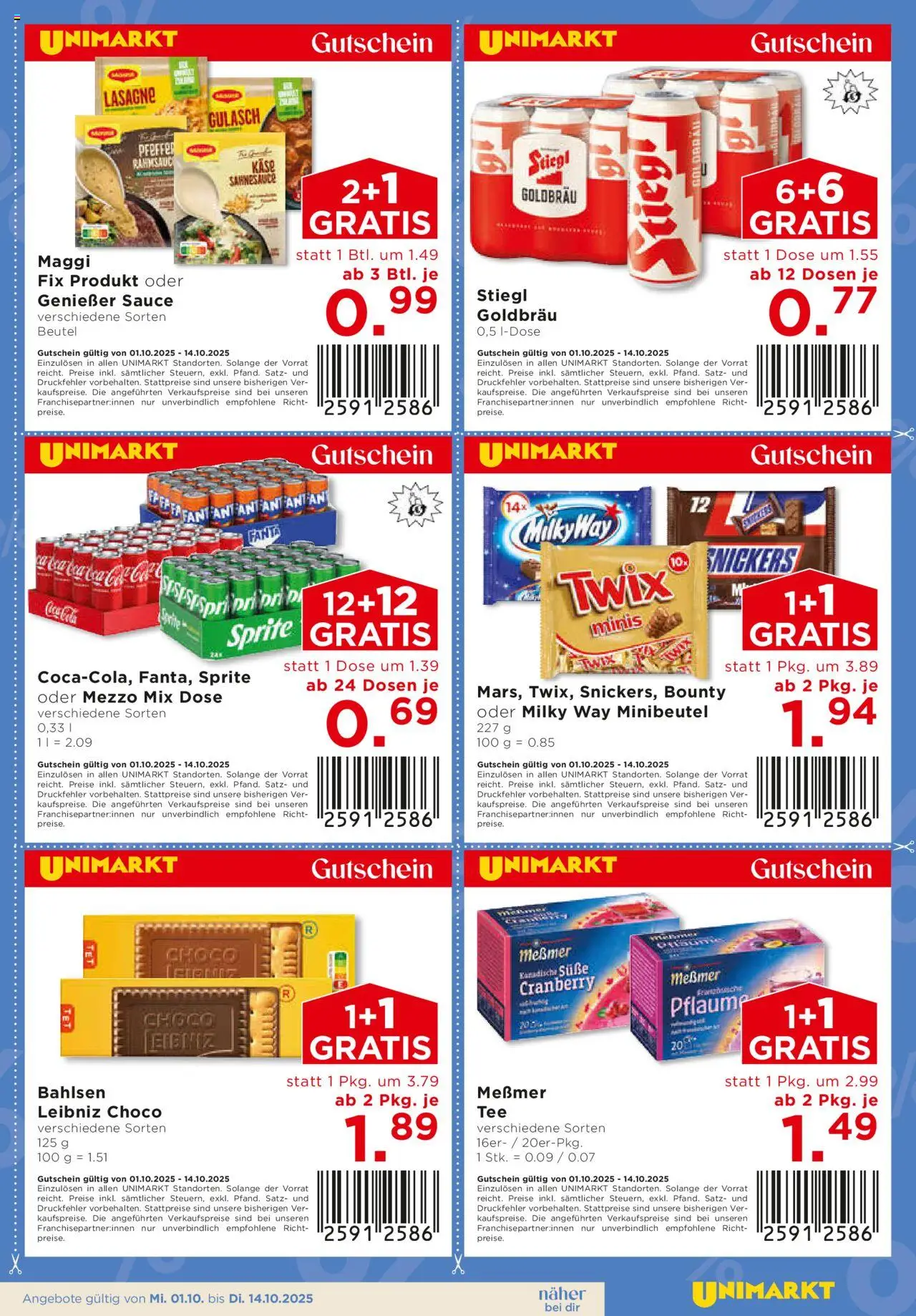 Unimarkt Süd gültig ab 01.10.2025 | Seite: 19 | Produkte: Pfeffer