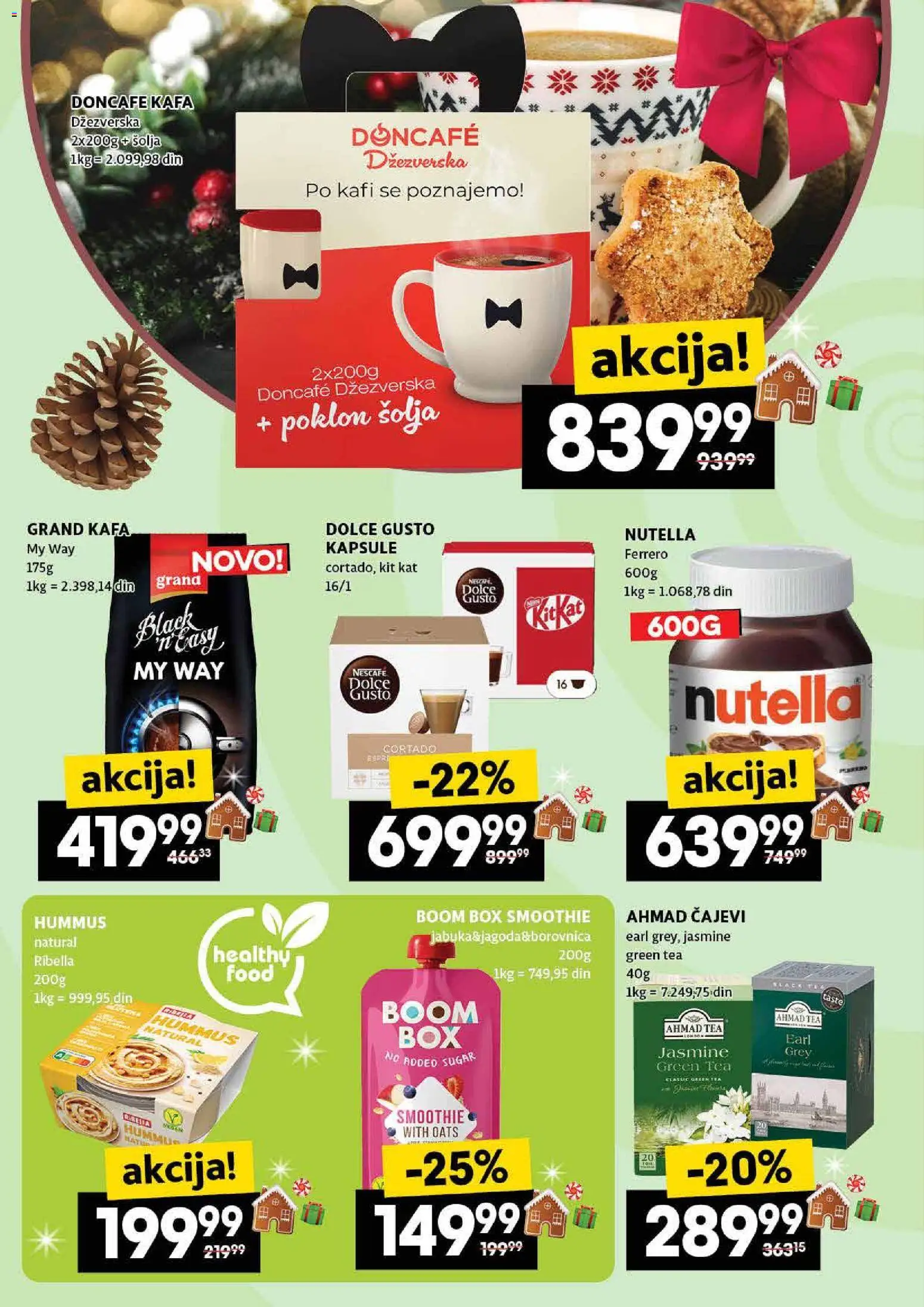 Idea katalog - važi od 11.12.2025 | Strana: 20 | Proizvode: Doncafe, Hummus, Šolja, Ferrero