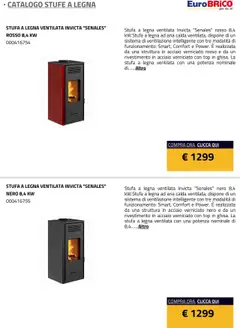 Anteprima del volantino Eurobrico Stufe a Legna catalogo valido a partire dal 23.07.2025 | Pagina: 25